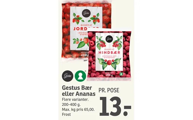 Gestus Bær Eller Ananas product image