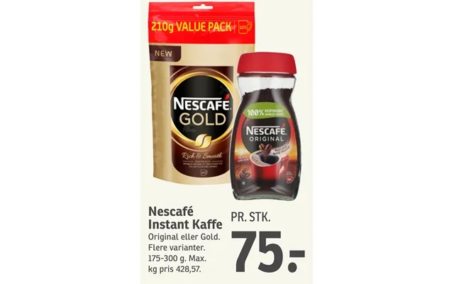 Nescafé Instant Kaffe product image