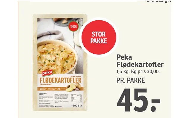 Peka scalloped potatoes product image