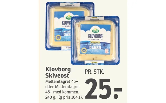 Klovborg Skiveost product image