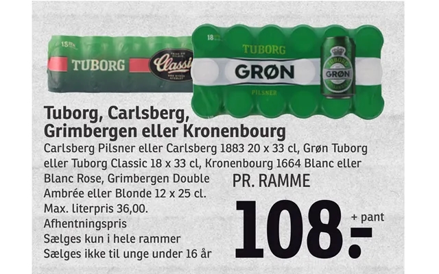 Tuborg, carlsberg, product image