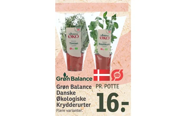 Grøn Balance Danske Økologiske product image