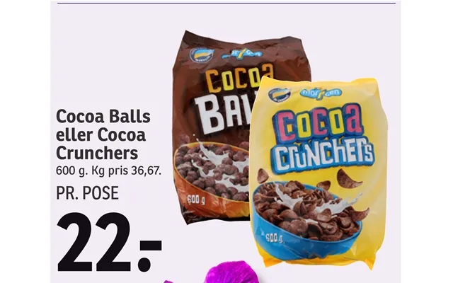 Cocoa Balls Eller Cocoa Crunchers product image