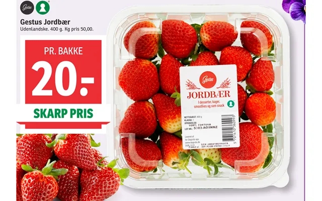 Gestus Jordbær product image