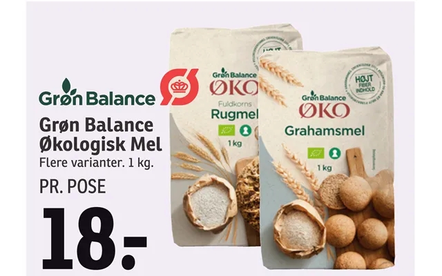 Grøn Balance Økologisk Mel product image