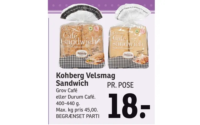 Kohberg Velsmag Sandwich product image