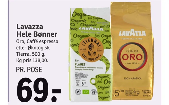 Lavazza Hele Bønner product image