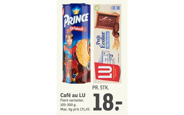 Cafe au lu product image