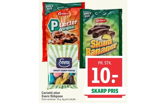 Carletti or evers bag of goodies product image