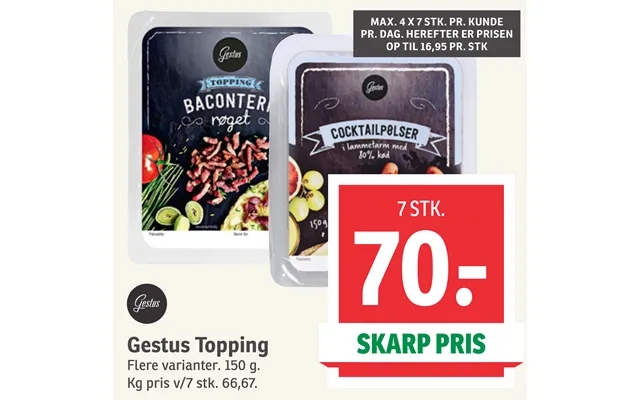 Gestus Topping product image