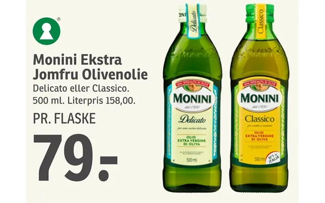 Monini Ekstra Jomfru Olivenolie product image