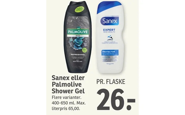 Sanex Eller Palmolive Shower Gel product image