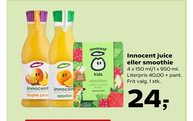 Innocent Juice Eller Smoothie product image