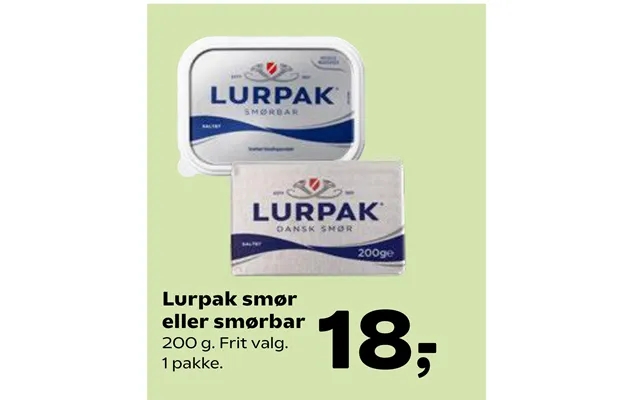 Lurpak Smør Eller Smørbar product image