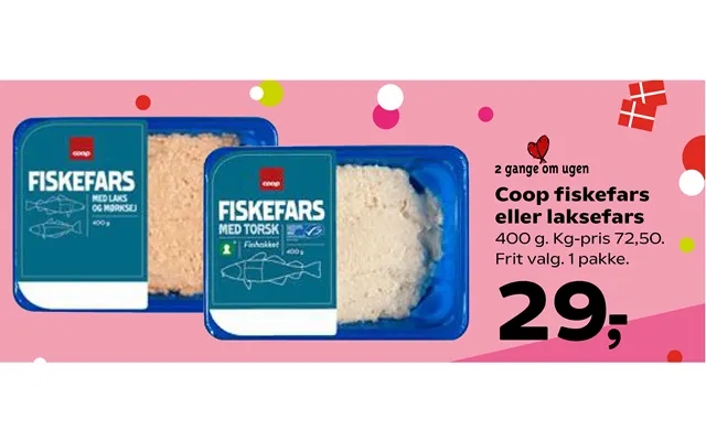 Coop minced fish or salmon father product image