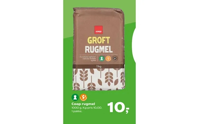Coop rye flour product image