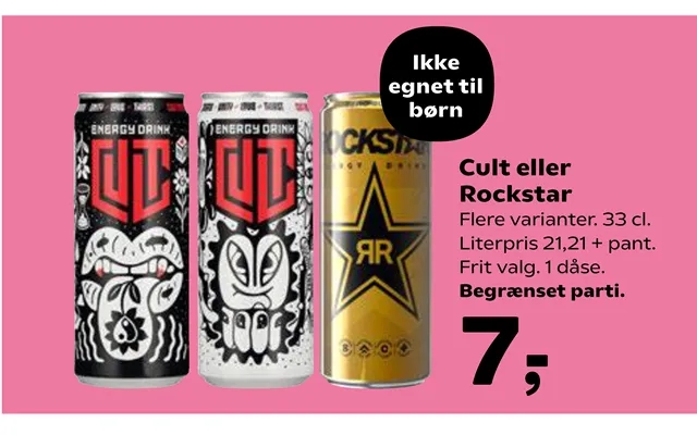 Cult or rockstar product image