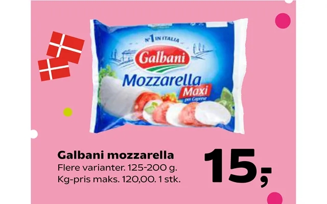 Galbani mozzarella product image