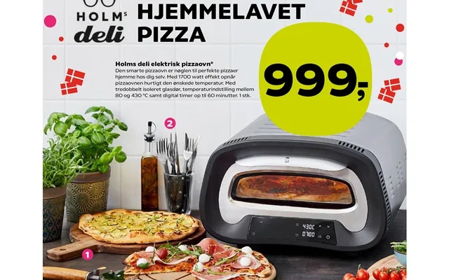 Holm deli electrical pizza oven product image