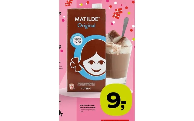 Matilde cocoa skimmed milk product image