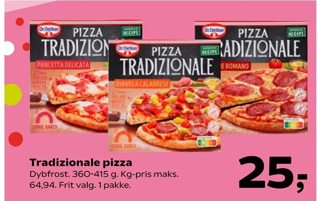 Tradizionale pizza product image