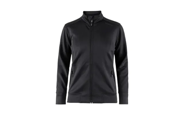 Craft noble zip jacket women black polyester medium lady product image