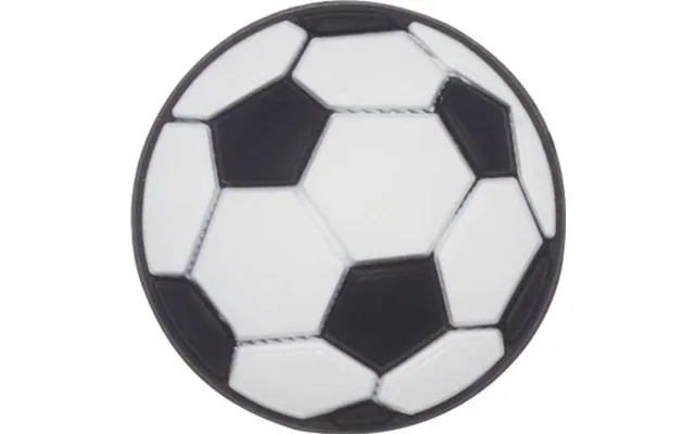Crocs jibbitz tiny soccer ball black one size child product image