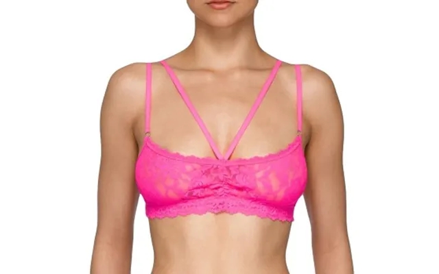 Hanky panky bra vixen bralette pink nylon x-small lady product image
