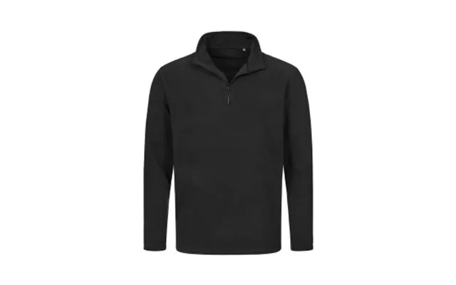 Stedman active fleece half-zip lining but black polyester medium lord product image