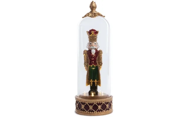 Goodwill dome nutcracker with lys - 33,5 cm product image