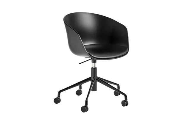 Hay office aac52 - sort with black leather seat product image