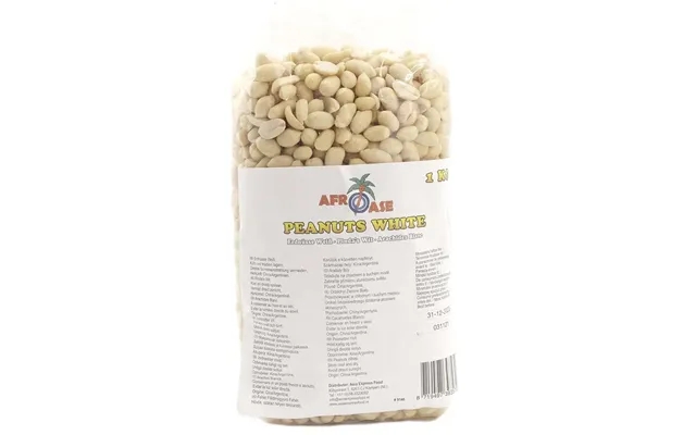 Afroase Hvide Peanuts 1 Kg product image