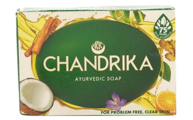 Chandrika Ayurvedic Soap 75gr product image