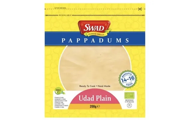 Swad papadums outward plain 200 g product image