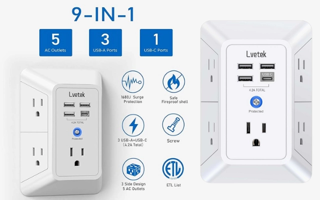 Need More Outlets? Charge Everything in One Place! product image