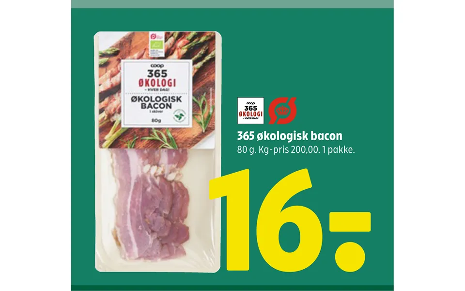 365 Økologisk Bacon