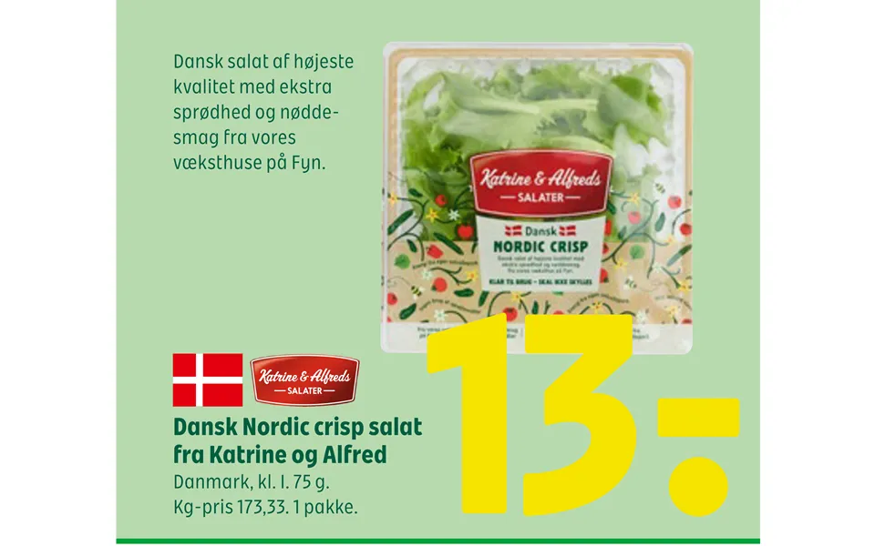 Dansk Nordic Crisp Salat