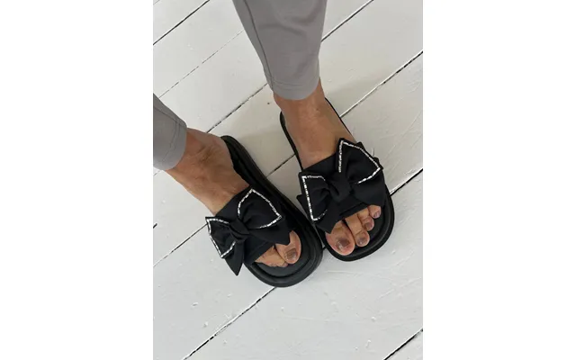 Rosaly Black Mules - 40 product image