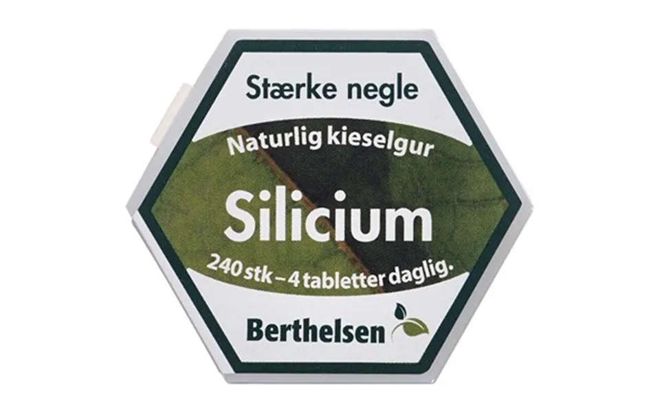 Berthelsen Naturlig Silicium Kosttilskud 240 Stk