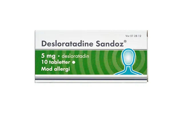 Desloratadine Sandoz 5 Mg 10 Paragraph Film-coated Tablets product image