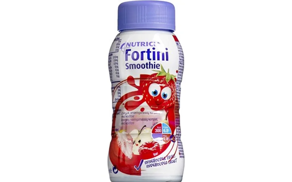 Fortini Smoothie Bær & Frugt 200 Ml