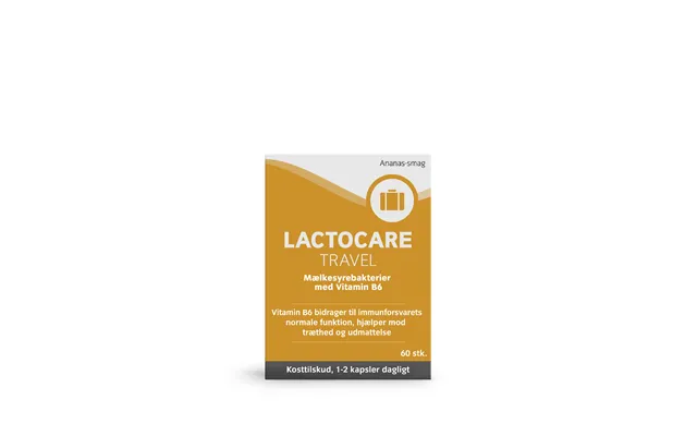 Lactocare Travel Kosttilskud 60 Stk product image