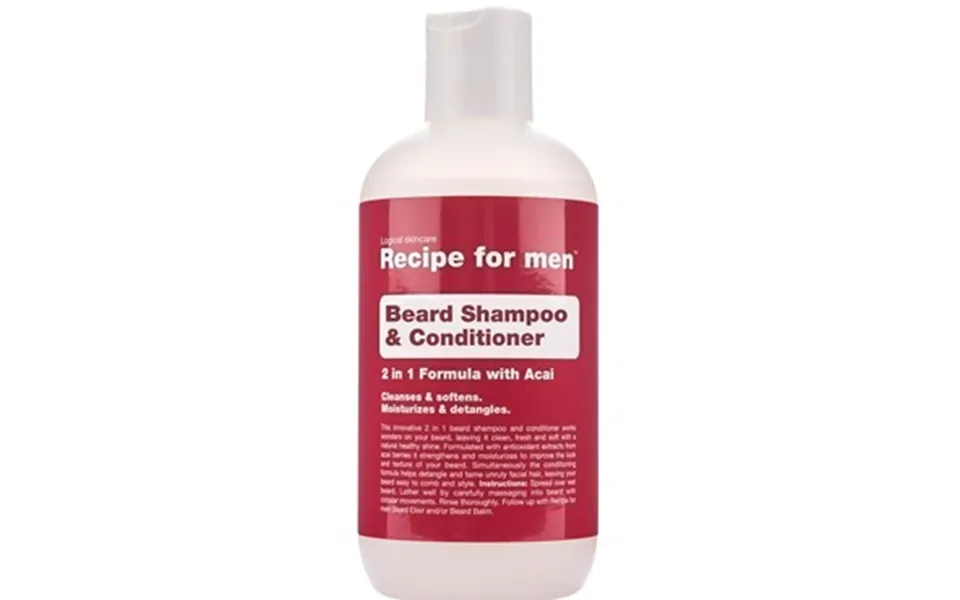 Recipe For Men Beard Shampoo & Conditioner 250 Ml