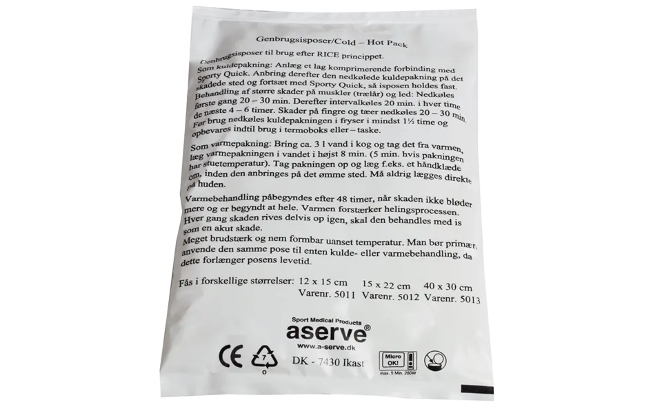 Aserve cold- & hot bags 13x14cm