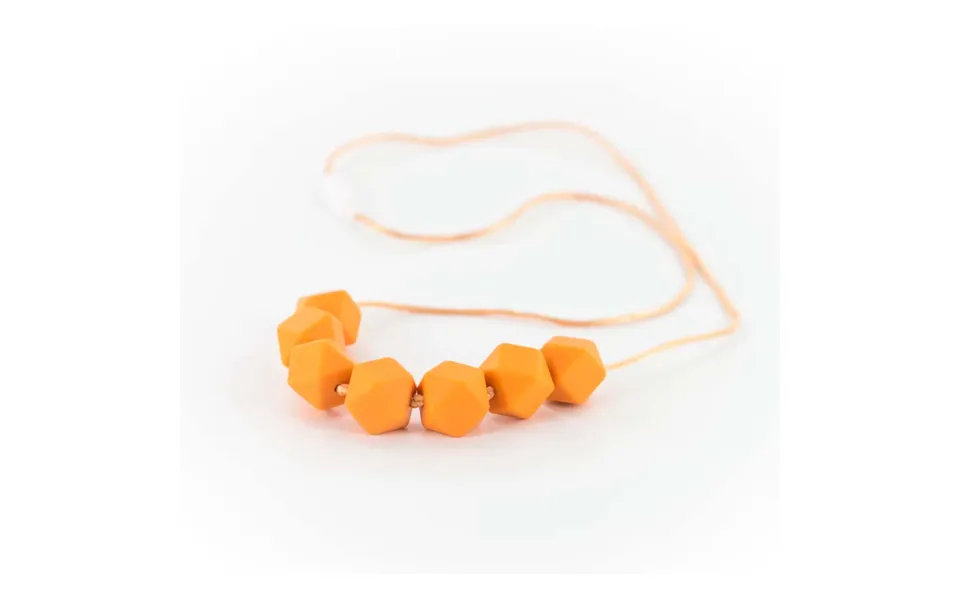 Teething necklace to adults - kola cubes mango