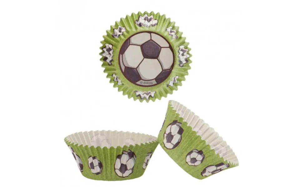 Football muffin cups