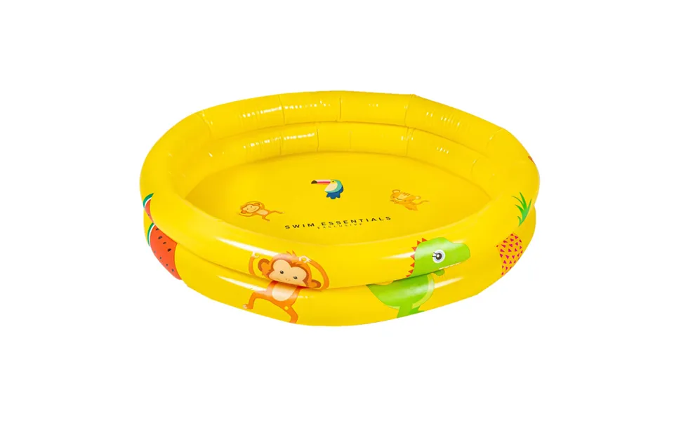 Yellow baby pool swim essentials - 60 cm.