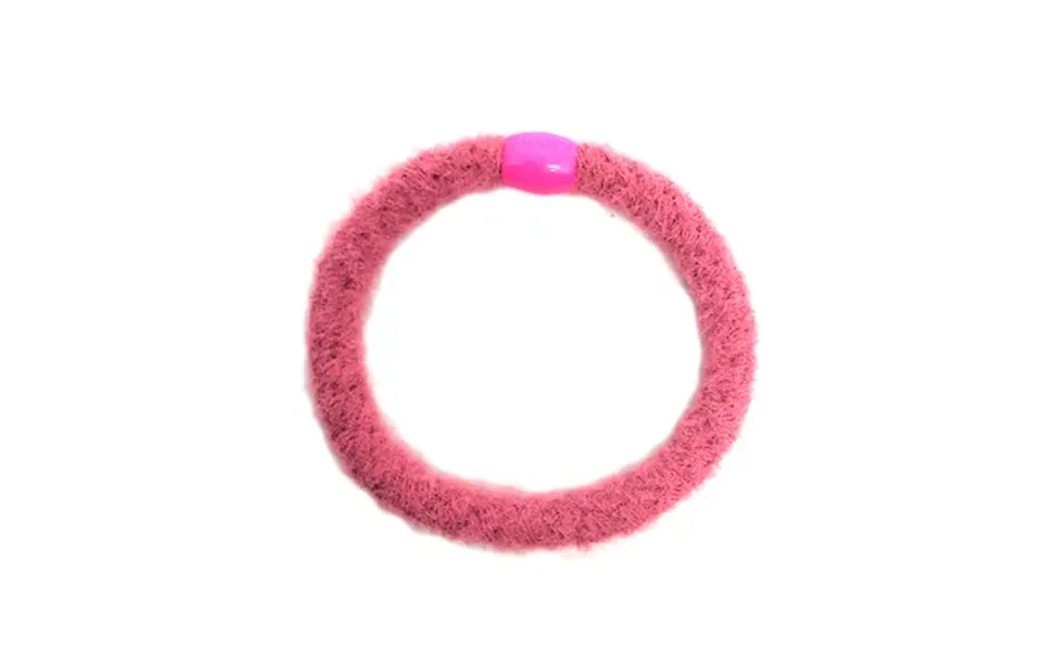 Hårelastik Fluffy Pink - By Stær