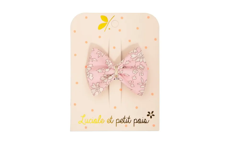 Hårsløjfe Luciole Et Petit Pois - Liberty Capel Pink