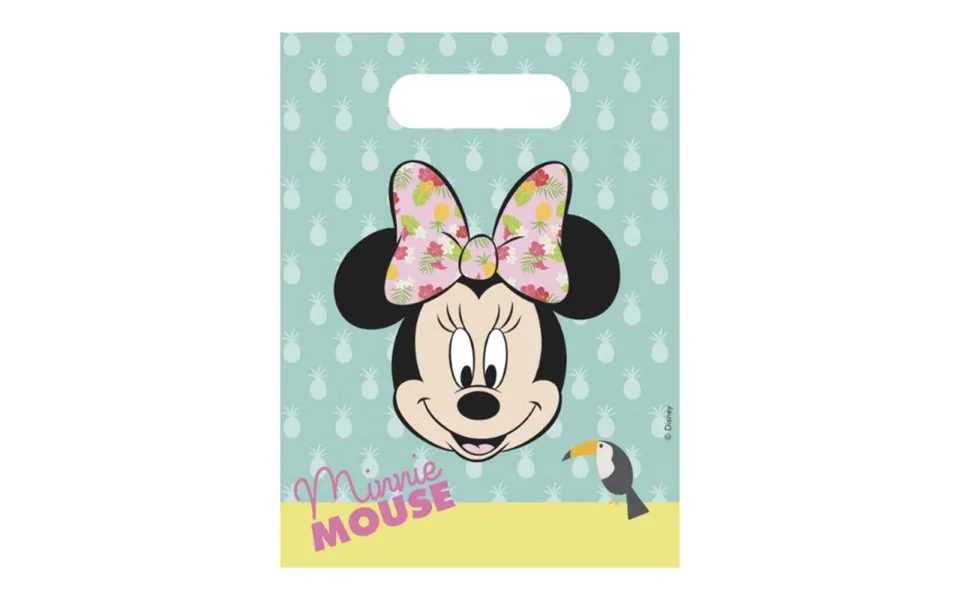 Minnie Mouse Slikposer - 6 Stk.